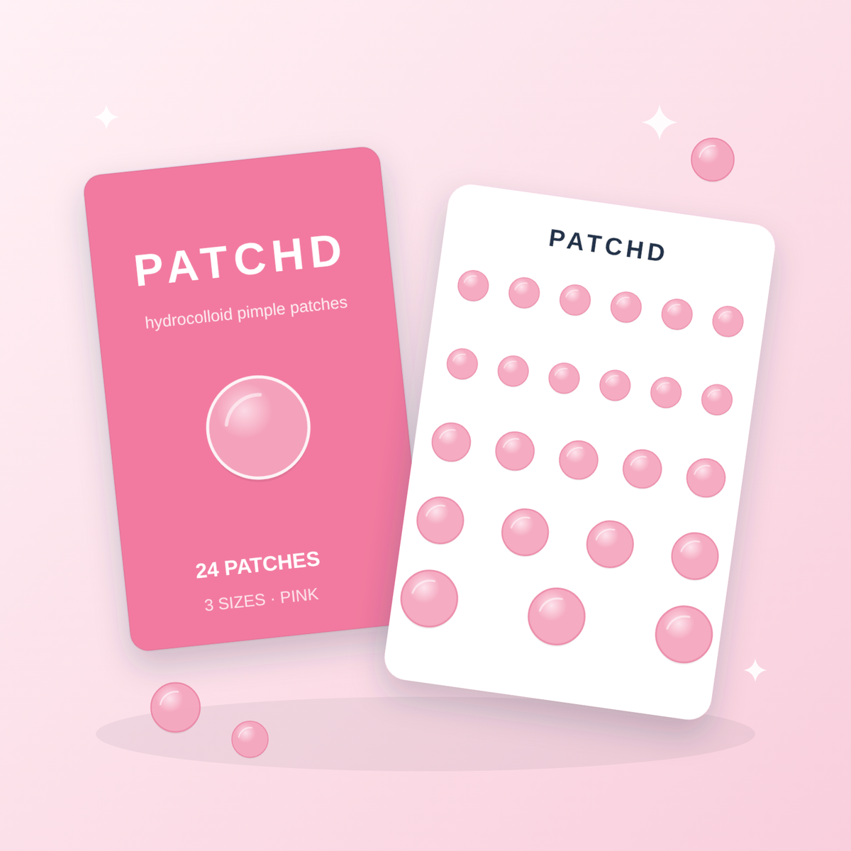 Invisible Pimple Patches – 24 Pack